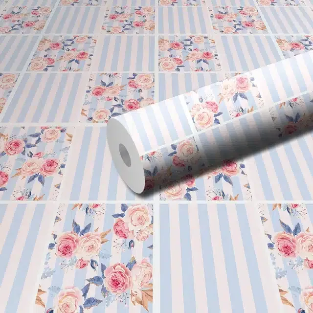 PVC Self Adhesive Wall Stickers (Multicolor, 300x40 cm)