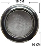 REALISTIC AIRCOOL Stainless Steel Sink Strainer Kitchen Drain Basin Basket Filter Stopper Drainer/Jali, Pack of 1)