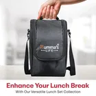 Mumma's Life Stainless Steel Lunch Box, Black