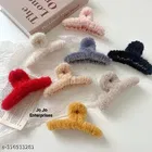 Fur Hair Clutcher for Women & Girls 