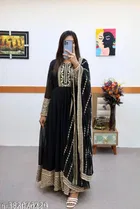 Elegant Georgette Gown for Women 