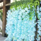 Polyester Artificial Hanging Flower Garlands 