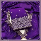 Vichitra Silk Jaipuri Designs Embroidery Kit 