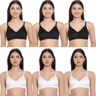 Cotton Blend Non Padded Bra for Women 