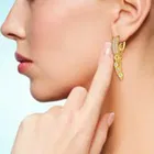Gold Plated Earrings for Women & Girls 