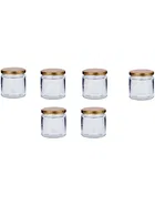 Glass Airtight Kitchen Storage Jars with Lid 