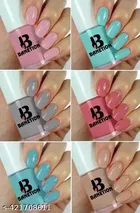 Banetion Higly Pigmented Nail Paint, Pack Of 6