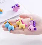 3D Designer Cute Cartoon Shape Erasers for Kids 