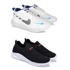 Sports Shoes for Men, Multicolor, Pack of 2 