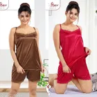 Satin Nightsuit for Women 