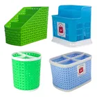 Multipurpose Plastic Utensils Holder or Desk Organiser 