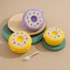 Donut Shape Plastic Lunch Box 1400 ml