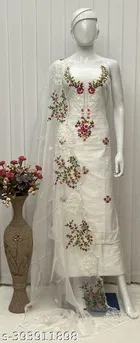Embroidered Unstitched Suit for Women 