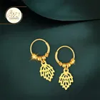Alloy Gold Plated Earrings for Women 