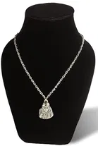 Silver Plated Sai Baba Pendant with Chain for Men & Women 