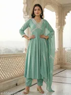 Floral Empire Kurta Set for Women 