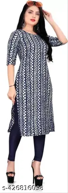 Crepe Kurtis for Women 