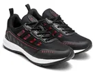 ASIAN Casual Sneaker Shoes for Men, Black & Red 