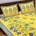 Cotton Queen Bedsheet with 2 Pillow Cover 