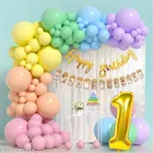 60 Pcs Balloons Decoration Kit, Multicolour, Set of 1