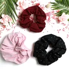 Scrunchie Set for Women (Multicolor, Pack of 3)