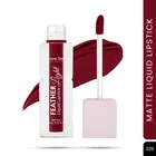 Seven Seas Liquid Lipstick for Women, Maroon Shade 