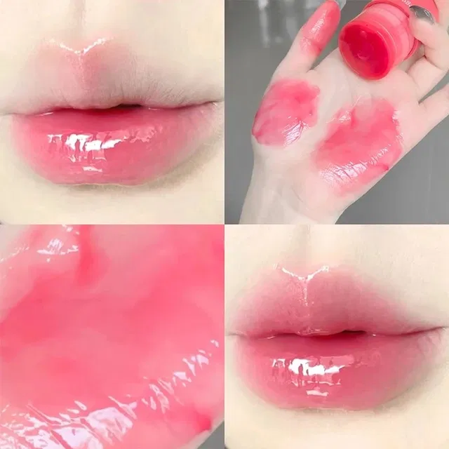Gege Bear Translucent Essence Moisturizing Longlasting Korean Lip Balm (Multicolor)