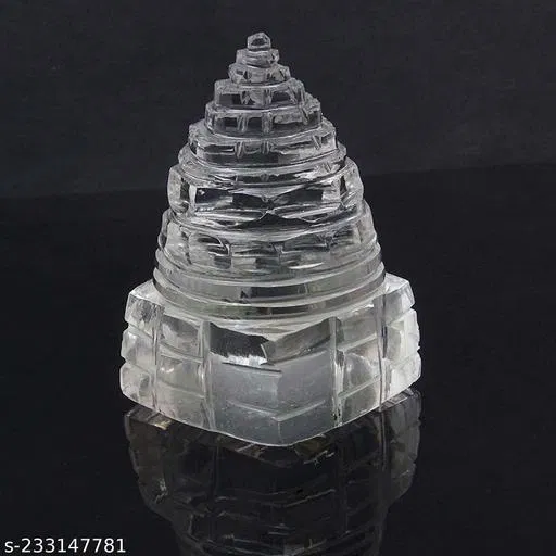 Sphatik Shree Yantra (White, 1)