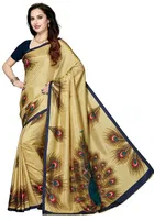 Printed Saree with Unstitched Blouse Piece for Women 