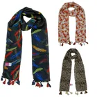 Chiffon Printed Scarves for Women & Girls 