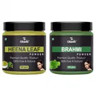 Natural Henna Leaf & Brahmi Powder for Skin & Hair 