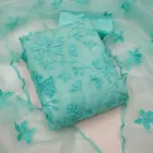 Organza Unstitched Dress Material for Women 