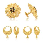 Alloy Gold Plated Earrings for Women 