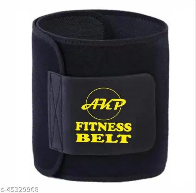 Sweat Belt for Unisex (Black, Free Size)