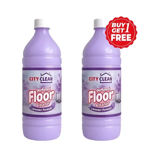 सिटी क्लीन फिनाइल लैवेंडर 2X500 ml (बय 1 गेट 1 फ्री)