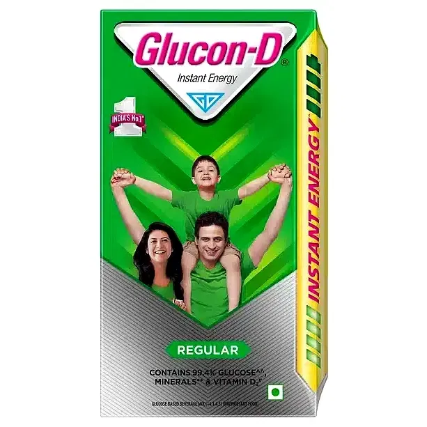 Glucon-D रेगुलर Flavored ड्रिंक 1 kg (रिफिल)