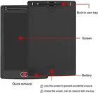 ABS Plastic Digital LCD Writing Pad for Kids 