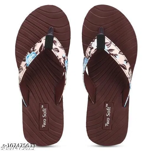 EVA Flip-flops for Women (Maroon, 8)