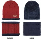 Woolen Cap with Neck Warmer for Men & Women 