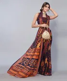 Women's Designer Saree With Blouse 