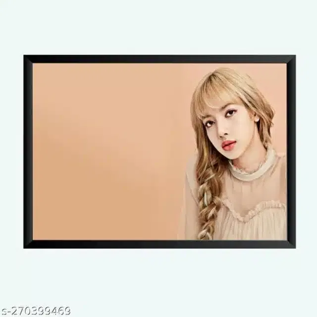 Plastic Photo Frame (Multicolor, 5x7 inches)