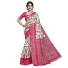 Linen Printed Saree for Women 