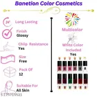 Banetion Long Stay High Glossy Matte Finish Nail Paint 