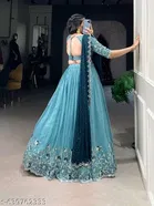 Embroidered Lehenga Choli for Women 