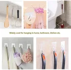 Multi Utility Adhesive Wall Hooks 