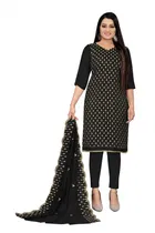 Chanderi Cotton Unstitched Dress Material for Women 