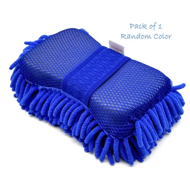 Microfiber Premium High Quality Car Cleaning Sponge (Multicolor)