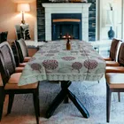 Polyester Embroidered Table Cloth 