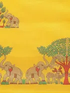 शारदा क्रिएशन मैसूर सिल्क प्रिंटेड साड़ी 