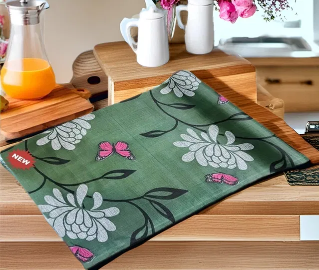 PVC Printed Shelf Mat Roll (Multicolor, 5 m)